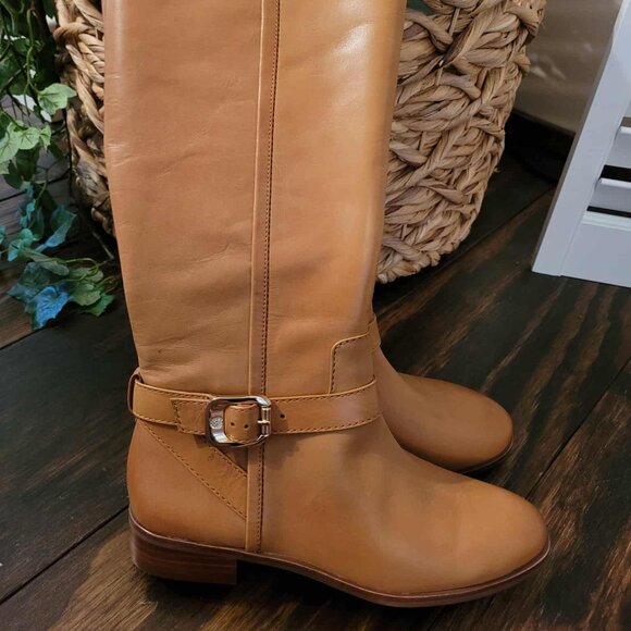 Vince Camuto Leather Knee High Boots NEVER WORN!! - Picture 5 of 8